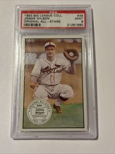 1983 BIG LEAGUE COLLECTIBLES ORIGINAL ALL-STARS #39 JIMMIE WILSON POP 2 PSA 9 MT