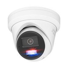 Anpviz 5MP PoE IP Camera, Strobe Red  Blue Light and Audio Alarm, Smart Night