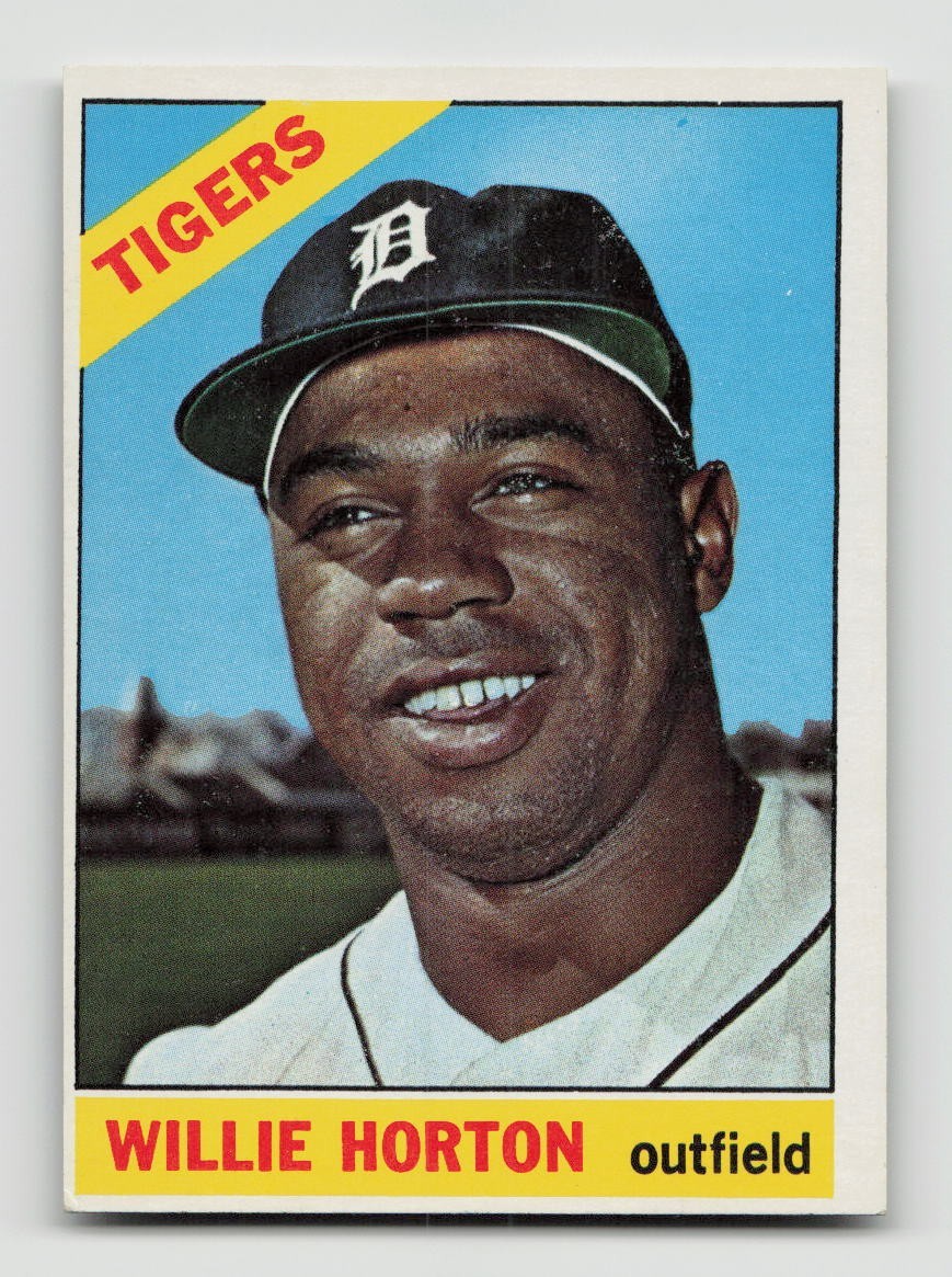 1966 TOPPS #20 WILLIE HORTON EX *Hot Corner Vintage* B