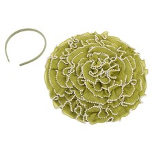 Lace Head Flower Fascinator Headband for Women Floral Headpiece Tea Party