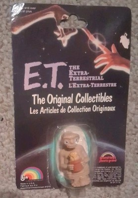 Vintage 1982 ET The Original Collectibles Figure SEALED Packaging Has Creasing