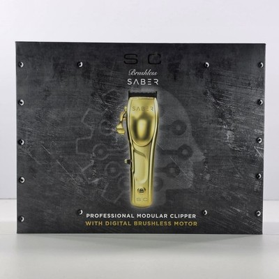 STYLECRAFT S|C Brushless Saber Professional Modular Hair Clipper - Gold *NEW*