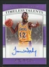 2019-20 JAMES WORTHY 25/49 AUTO PANINI NATIONAL TREASURES TIMELESS TALENTS