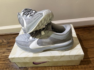 Nike Zoom Freak 5 TB Wolf Grey/White Men's Athletic Sneakers