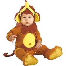 KLEIN KINDER BABY KOSTÜM AFFE # Karneval Fasching Äffchen Strampler 6-12 Monate