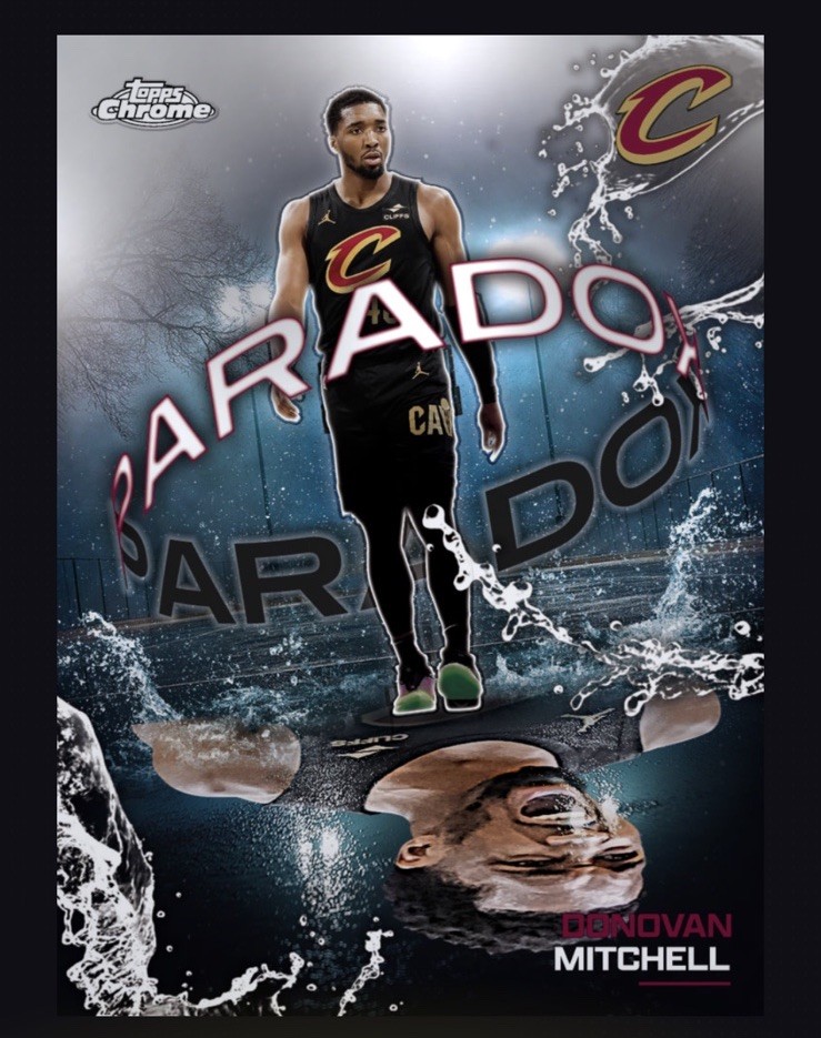 2025-26 Topps NBA Chrome- Paradox - DONOVAN MITCHELL (2025 TOPPS NBA DigitaICard