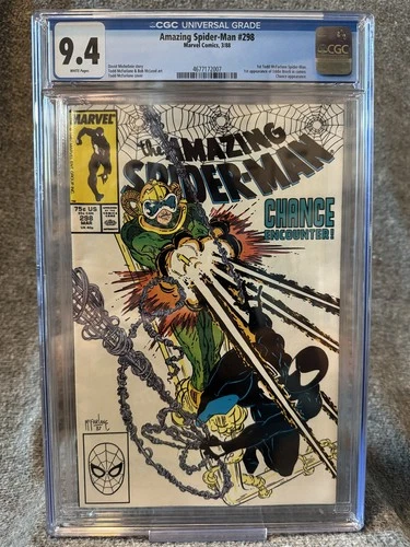 Amazing Spider-Man #298 CGC 9.4 (1988 Marvel) Todd McFarlane - Free Combine Ship