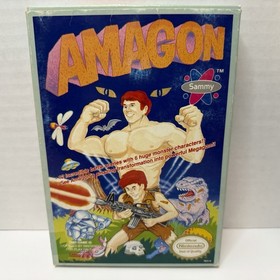 Amagon Nintendo NES Sammy Complete In Box CIB Manual Tested And Works!