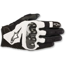 Alpinestars SMX-1 Air V2 Gloves - Black/White - Men's Size Medium