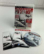 Batman Arkham City Game of the Year Edition PS3 Complete CIB Tested Clean