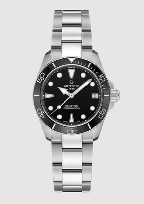 #ad DS Action 34.5mm Black Black Dial Wristwatch C0320071105100 $780.00