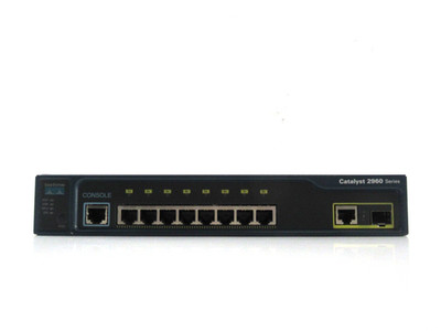 Cisco Catalyst 2960 Series 8 Fast Ethernet (10/100) RJ-45 Ports Ethernet Switch