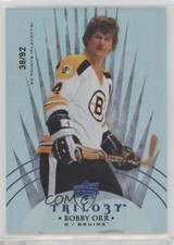 2014-15 Upper Deck Trilogy Radiant Blue 38/92 Bobby Orr #91 HOF 0m8e
