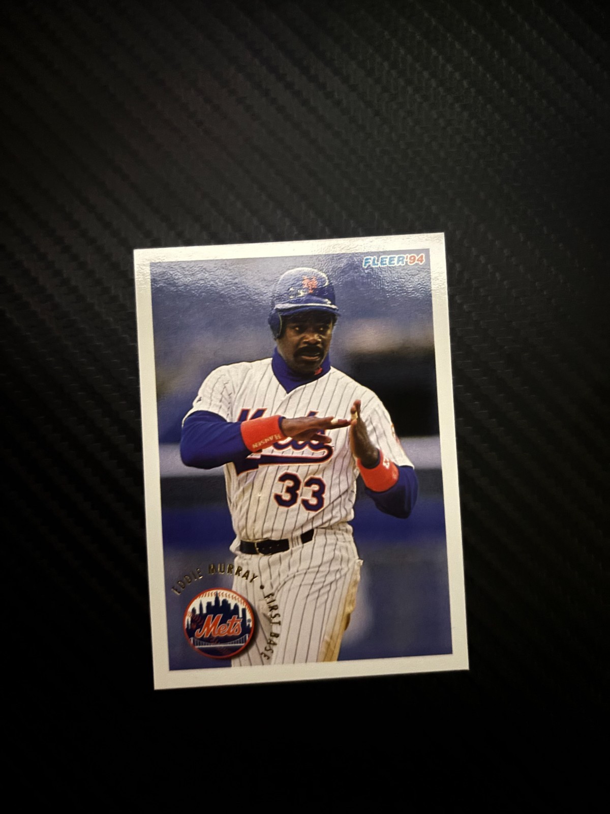 Eddie Murray 1994 Fleer #573! Mets! HOF!