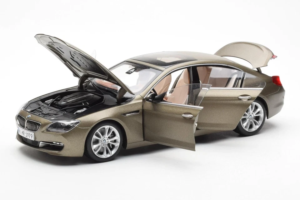 80432218742 BMW 650i F06 Gran Coupe Frozen Bronze Metallic Paragon 1/18 - Immagine 2 di 4