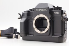 All Works Near MINT Contax RTS III 35mm SLR Film Camera Black Body From JAPAN