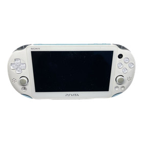 SONY PS Vita PCH-2000 Console Light Blue/White Wi-Fi Slim Tested