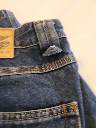 WearGuard Carpenter Jeans Mens Size Nice 36x30Blue Dark Denim Casual Work Pants - Picture 14 of 14