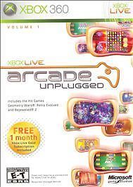 Xbox Live Arcade Unplugged Vol. 1 (Microsoft Xbox 360, 2006) FAST SHIPPING - Picture 1 of 1