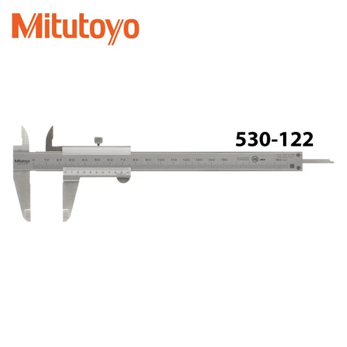 Mitutoyo 530-122 Vernier Caliper Range 0-150mm Depth Steps And Measure