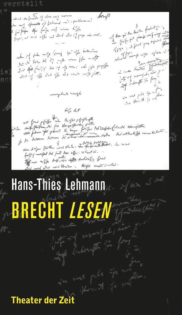 Thumbnail - Brecht Lesen | Hans-thies Lehmann | 2016 | Deutsch