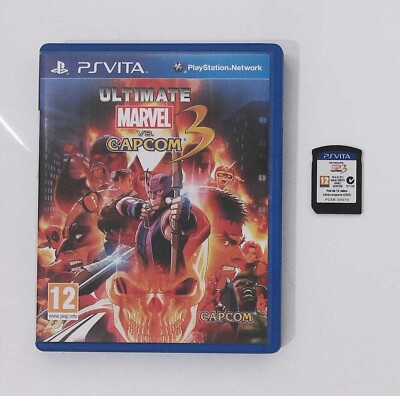 PSVita: ULTIMATE MARVEL VS CAPCOM 3 - Complete, ITALIAN! PS VITA! Cons 24/48