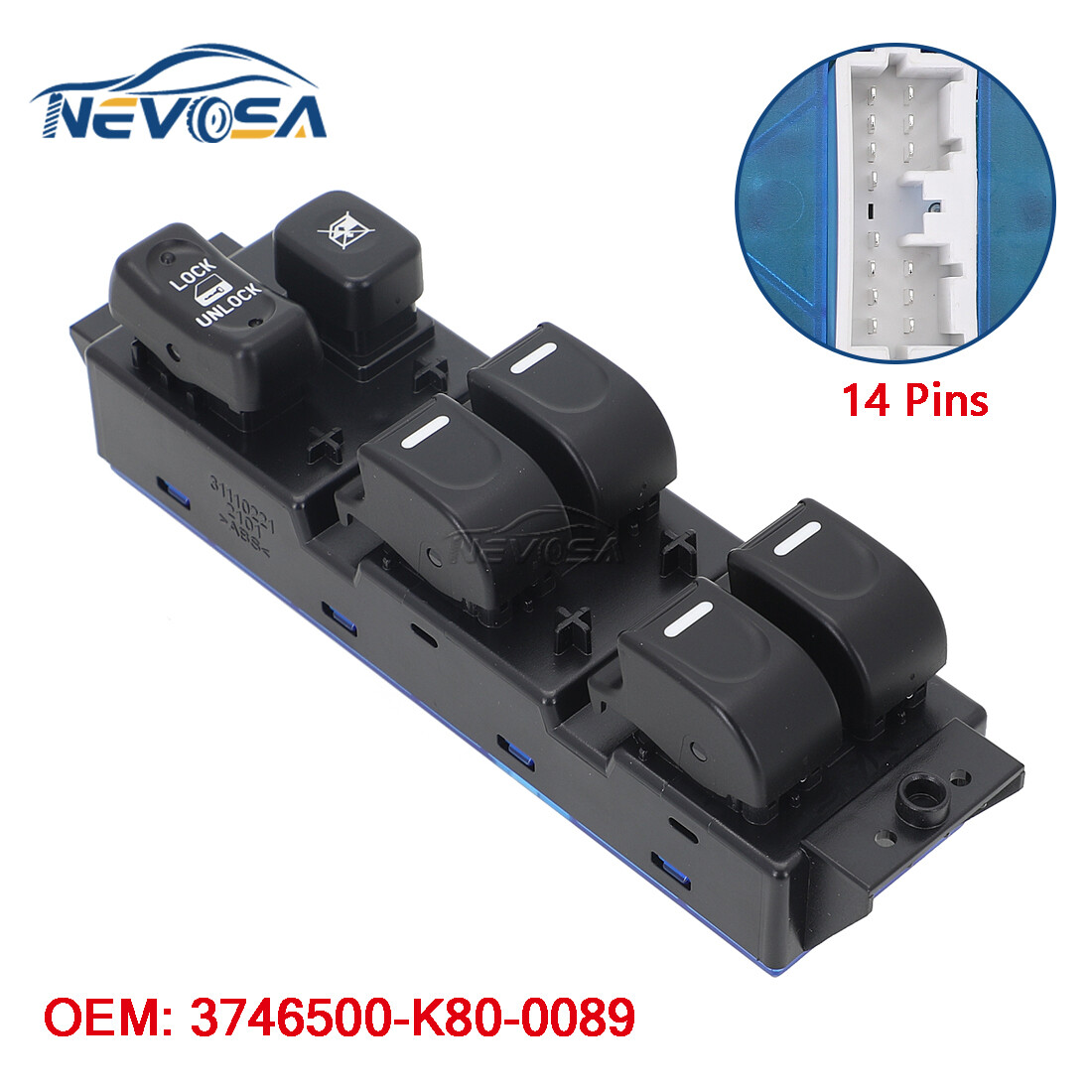 Master Power Window Control Switch For Great Wall Hover Haval H3
