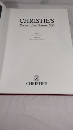 Christie’s Review of the Season 1992, Francis Russell ©1992 HC/DJ - Picture 10 of 23
