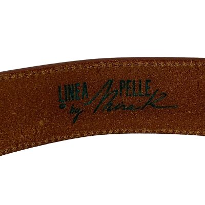 Linea Pelle by Nina K. Brown Leather Western Belt | eBay display picture 3