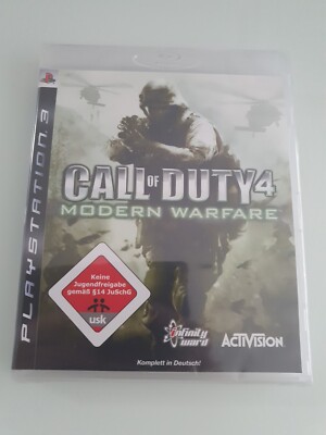 Call of Duty 4-Modern Warfare (Dt.) (Sony PlayStation 3, 2007) In Folie