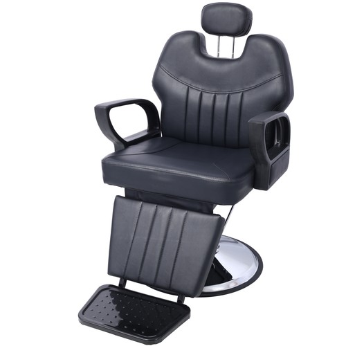 Hair Salon Chair, Multi Functional Hydraulic Hair Cutting Chair, Ultra Wide Seat - Picture 12 of 79