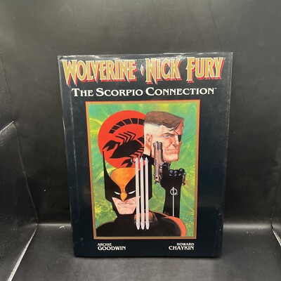 Wolverine  Nick Fury  The Scorpio Connection  Hardback w/ DJ  1989