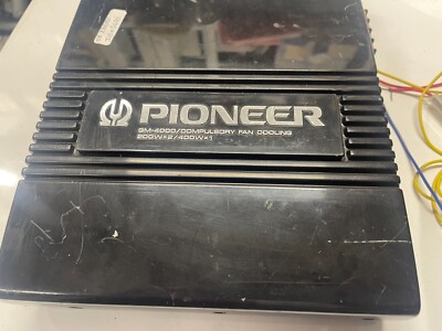 GM4000 Pioneer Vintage Component Power amplifier 2x200w din+ GM4000 Pioneer Vintage Component Power amplifier 2x200w din+