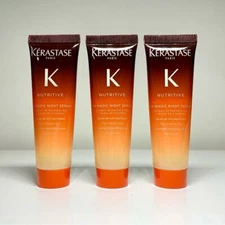 Lot Of 3 KÉRATASE Nutritive 8H Magic Night Serum 30 ml/1 oz EACH Travel Size NEW