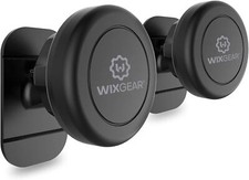 Magnetic Car Mount, Universal Stick On Mount 2 Pack Dashboard Magnetic