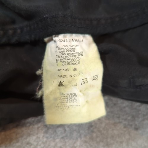 Diesel Jacket Mens Large Grey Military Denim Coat M65 Field Utility Hooded Army - Picture 10 of 13