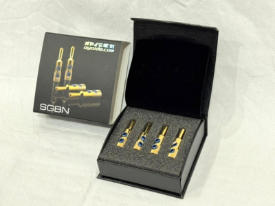 Oyaide SGBN Banana Plugs Set of 4 Gold