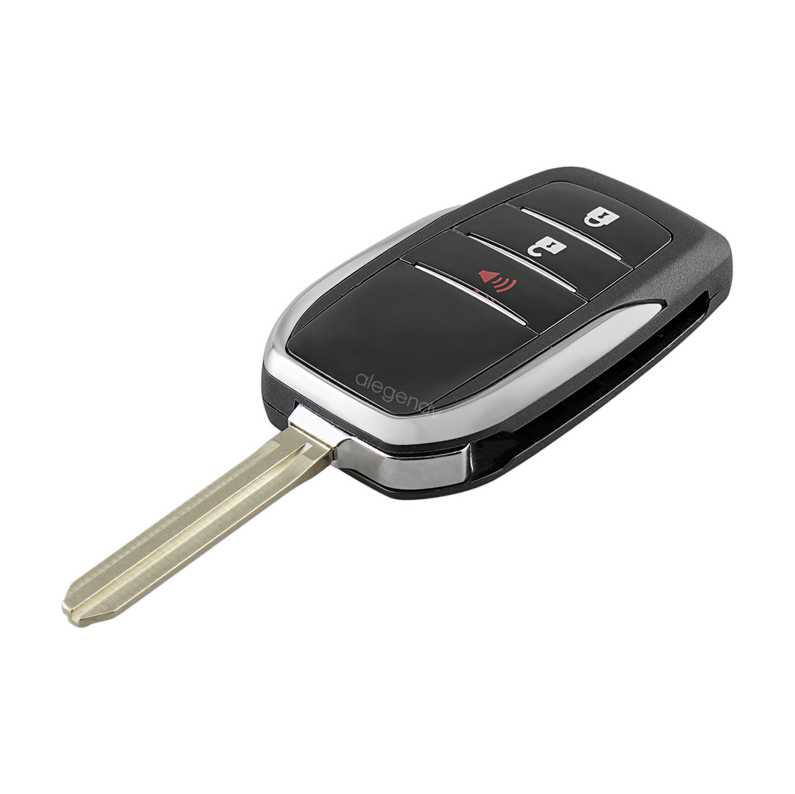 3Buttons Modified Flip Remote Key Shell Case FOB For Toyota Scion Camry PriusC