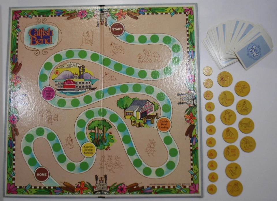 Catfish Bend Storybook Game Boardgame 1978 ~ 100% Complete ~ RARE - Image 4 of 4