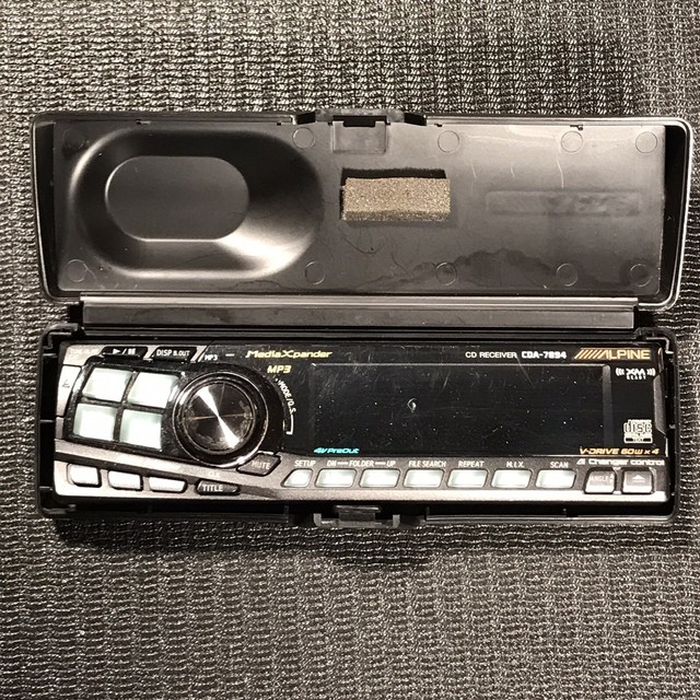 Alpine Car Stereo CDA7894 Head Unit Faceplate XM Ready CD Receiver