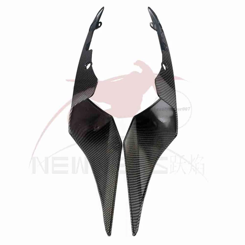 Carenado de asiento lateral trasero de fibra de carbono para Yamaha 2015-2019 YZF R1 R1M R1S Foto 2 de 3