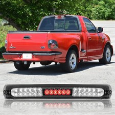 For Ford F150 1997-2003 Black Smoked Led 3rd Tail Brake Light Third Stop Lamp