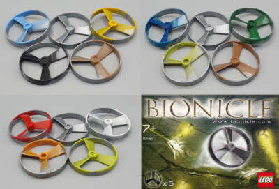  LEGO BIONICLE: 5 Rhotuka Rotoren (8748) / Rhotuka Spinners für Visorak 