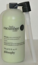 Philosophy Basil Cucumber Cooler Hydrating Shower Gel 32 fl oz Brand New Sealed