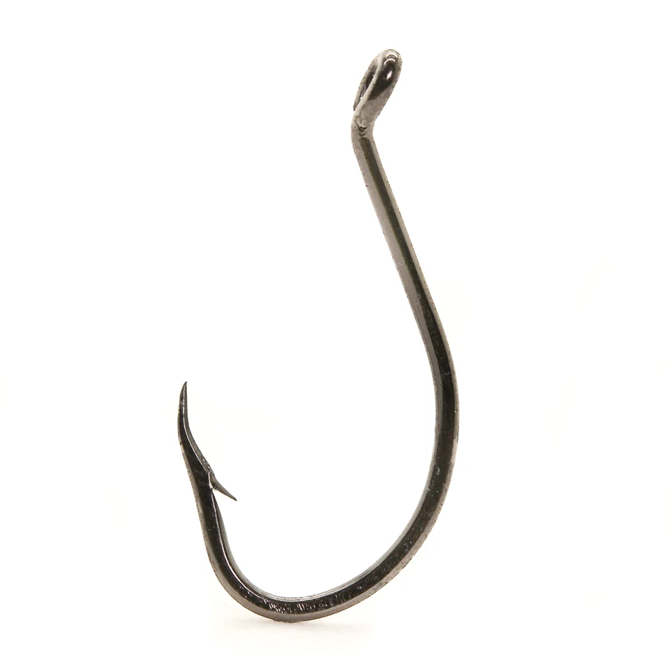 Mustad Black Nickel Beak/Octopus 1X Strong Fishing Live/Chunk Bait Hook