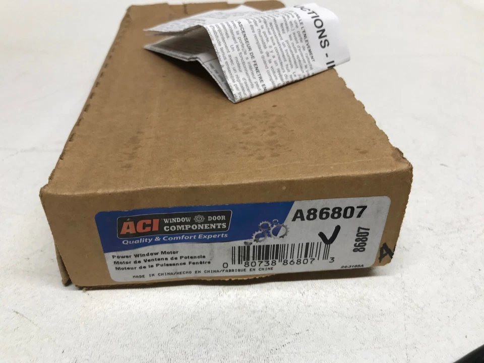 Motor de ventana eléctrica ACI/Maxair 86807 para Chrysler, Dodge, Jeep, Plymouth RÁPIDO SHI Foto 3 de 3