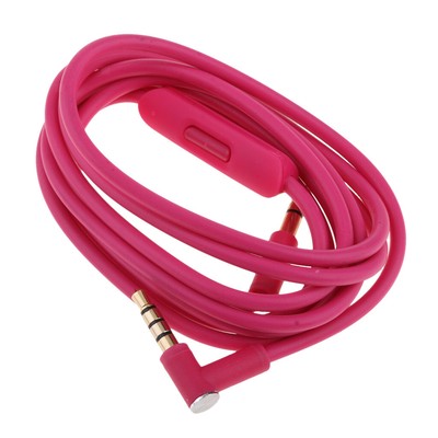 Pink Auxiliary Cord For Beats Headphones Aux Cable 5M Stereo