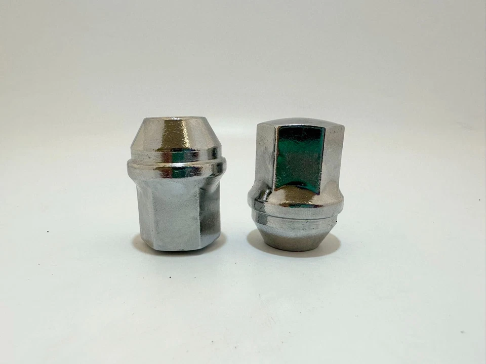 32 piezas 9/16-18 Ajuste Dodge Ram Fabricante Original Cromo 7/8" Rueda Hexagonal Tuercas Asiento Cónico Foto 4 de 4