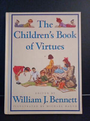 The Children's Book Of Virtues Edited By William J Bennett | eBay