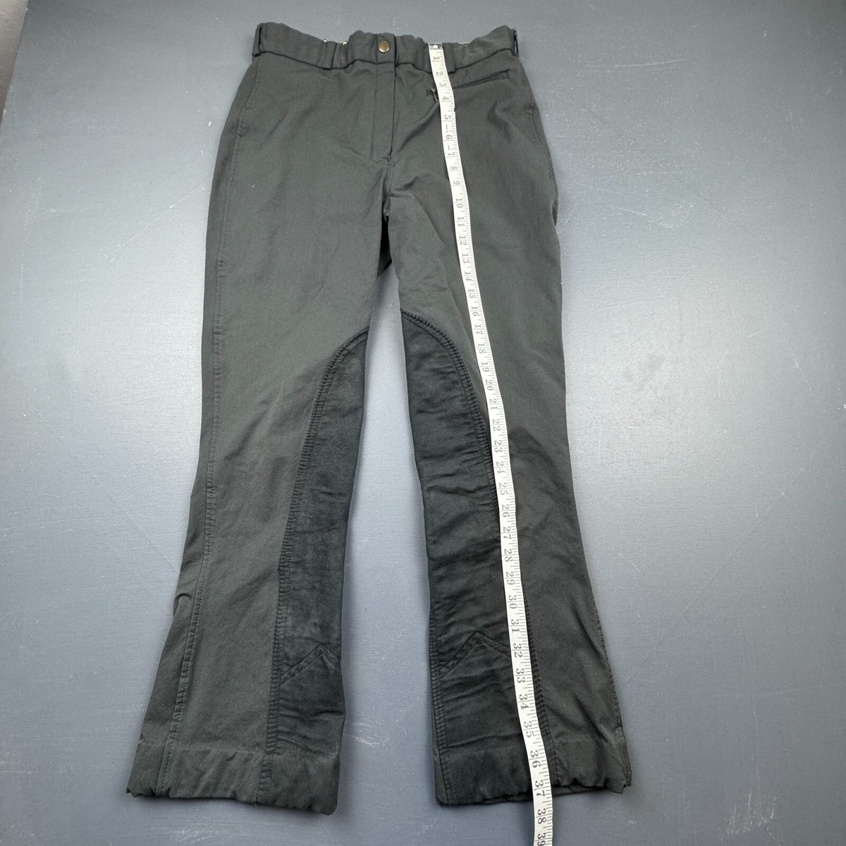 Breeches D'équitation Femme Riding Sport - Gris, Taille S (96% Coton, 4% élasthanne)